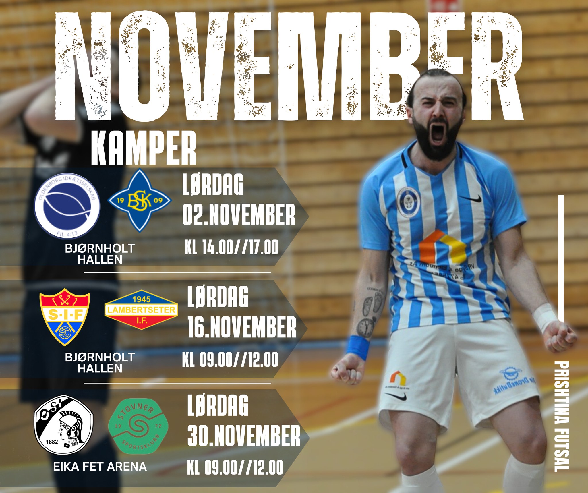 Kamper i november